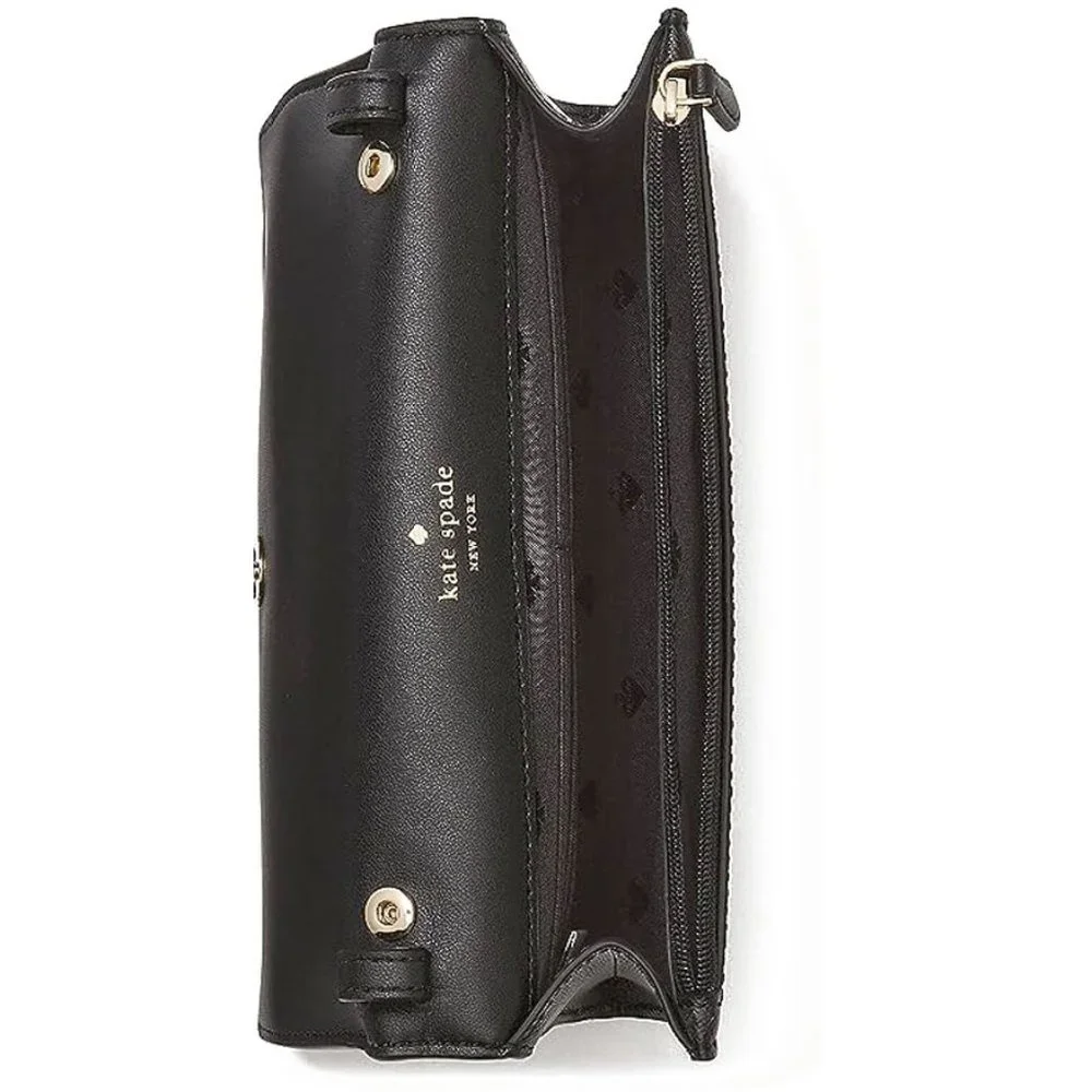 Kate Spade Black Perry Wallet on String
